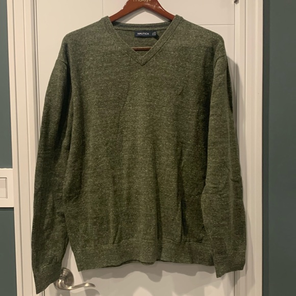 Nautica XXL Sweater in Olive Green - Picture 1 of 5